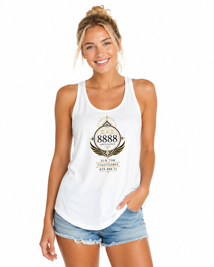 Women’s fitted racerback tank top