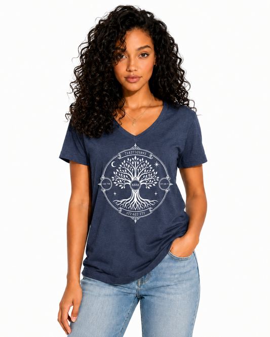 Women’s relaxed v-neck t-shirt