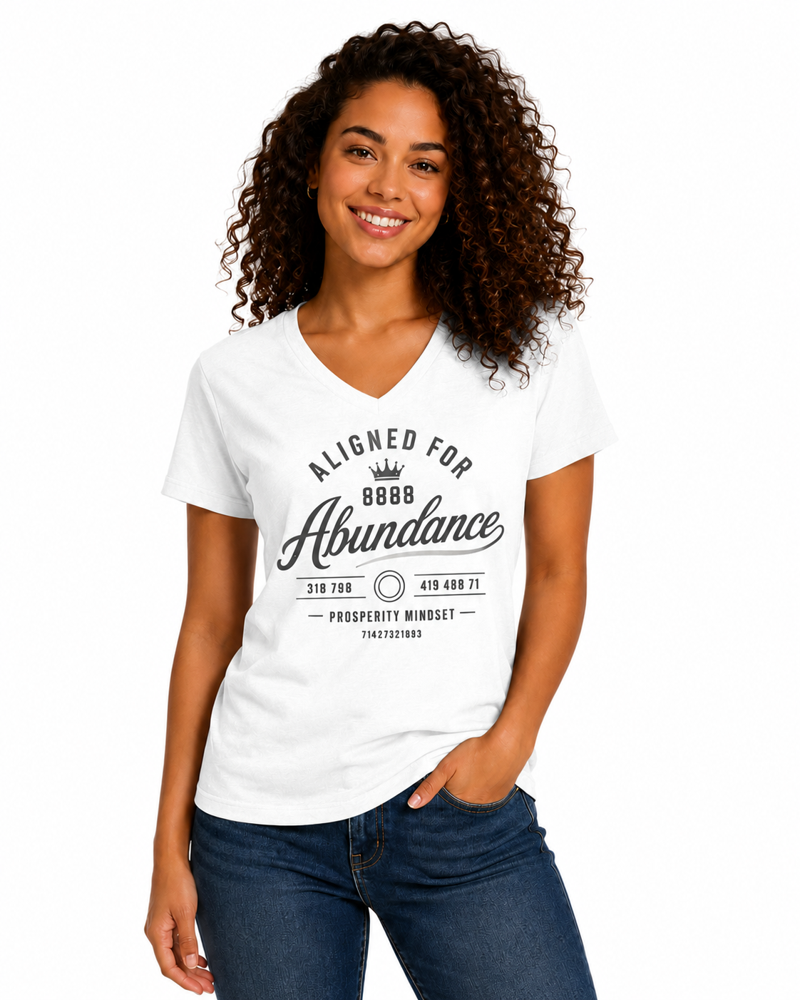 Women’s relaxed v-neck t-shirt